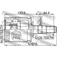 ���� 0111-FZJ100 Febest 0111FZJ100 0111FZJ100 ����