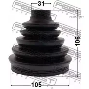 ������� ����� ������� (105x106x31) 0217P-R51R Febest 0217PR51R 0217PR51R ����