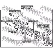 ����� ��������� ������� ��������! Mitsubishi Pajero 95-00 Febest 0477CK96WFR 0477CK96WFR ����