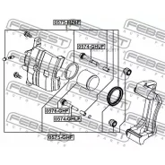 ������ ������������ �������� ��������� Mazda 6 GH 2007-2012 0574-GHUF Febest 0574GHUF 0574GHUF ����