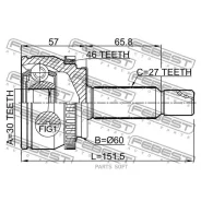 ���� ������� Hyundai Elantra 11 (SD) 2011-2015 1210-SD11A46 Febest 1210SD11A46 1210SD11A46 ����