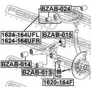 ����� ������� ������! MB W164/W251 4-matic 05 Febest 1620164F 1620164F ����