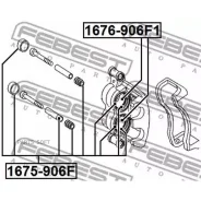 ����������� ������ �������� Mercedes BENZ Sprinter 906 2005-2013 1675-906F Febest 1675906F 1675906F ����