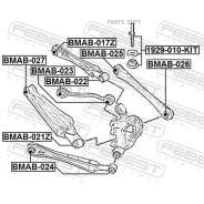���� � ������������ ����������� 1929-010-KIT Febest 1929010KIT 1929010KIT ����