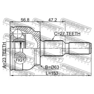 ���� ������� 23�63�27 FORD Focus CDH 2012- 2110-CDH Febest 2110CDH 2110CDH ����