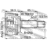 ���� 2210-CDA46 Febest 2210CDA46 2210CDA46 ����