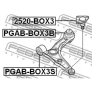 ����� �������! Fiat Ducato 2.2D/2.3D/3.0D, Citroen Jumper, Peugeot Boxer 2.2HDi/3.0HDi 06 Febest 2520BOX3 2520BOX3 ����