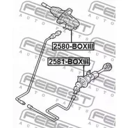 ������� ��������� ������� Citroen Jumper III/ Relay III 2006- 2581-Boxiii Febest 2581Boxiii 2581BOXIII ����