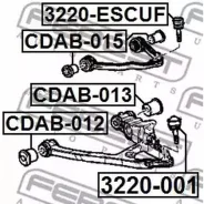 ����� ������� �+�! Cadillac Escalade 99 Febest 3220001 3220001 ����
