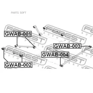 ����������� GWAB-001 Febest GWAB001 GWAB001 ����