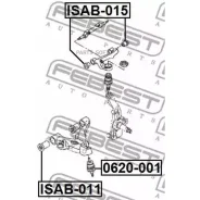 ����������� ������! ��������� �������� Isuzu ELF 08 Febest ISAB015 ISAB015 ����