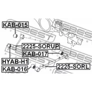 ����������� ���� ����������� ������ Hyundai H1 08- KAB-015 Febest KAB015 KAB015 ����