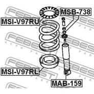 ����������� ���� ������������ Mitsubishi Pajero IV/Montero 2006- MAB-159 Febest MAB159 MAB159 ����