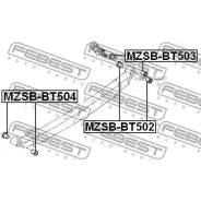 ������ ������� FORD Ranger ET 2006-2009 MZSB-BT503 Febest Mzsbbt503 MZSBBT503 ����