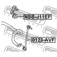 ������ ��������� ������������� d22 Nissan Qashqai UK NSB-J11EF Febest NSBJ11EF NSBJ11EF ����