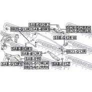 ������ ������� ������������� d18 Febest SSBG12R18 SSBG12R18 ����