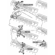 ����� ��������� ������ (�������) Lexus RX 03-08 TM-045 Febest TM045 TM045 ����