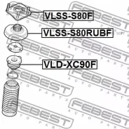 ����� ������������ ���������! Volvo S60/S80/V70/XC70/XC90 98 Febest Vlsss80F VLSSS80F ����
