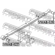 ����������� �������! ������ VW Amarok 10-12 Febest VWAB026 VWAB026 ����