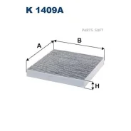 ������ ������! Hyundai Solaris 10, Kia Rio 12 Filtron K1409A K1409A ����