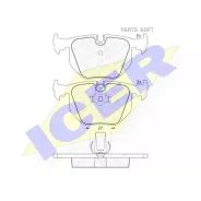 ������� �������� ������ ! BMW E38 2.8/4.0/5.0/2.5TDs/3.0D 95-01/E46 M3 3.2 00 181549 ICER 181549 181549 ����