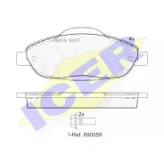 ������� �������� ��������! Peugeot 3081.4/1.6 07 181851 ICER 181851 181851 ����