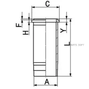 ������ !d127 H+F=7.9+0.8 ��� 3 ���. ������ R6Omn Scania DS/DSC11 Kolbenschmidt 89439110 89439110 ����