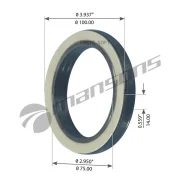 ������� ������� !d74,5xd100x14mm Scania Mansons 100036N 100036N ����