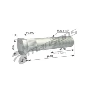 ������� ������� ������! �����. M22x1.5x95/86/43 Iveco EuroTrakker Mansons 700665 700665 ����