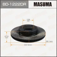 ���� ��������� ��������������� Masuma BD1222DR BD1222DR ����
