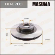 ���� ��������� (�������� 2 ��, ���� �� 1 ��) Masuma BD8203 BD8203 ����