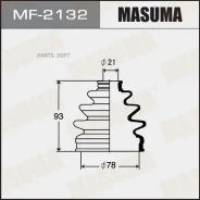 �������� ����� ���������! Subaru Legacy/Impreza 1.6i-2.5i/2.0Ti 4WD 90 �-�� Masuma MF2132 MF2132 ����
