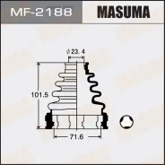 ������� ����� �����������! Toyota Camry ACV30 01-05 Masuma MF2188 MF2188 ����