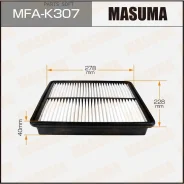 ������ ���������! KIA Sorento 2.4 16V/4WD 09 Masuma MFAK307 MFAK307 ����