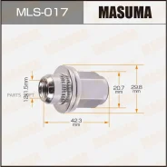 ����� 12x1.5 ������� � ������ D 30mm ��� ����=21�� (�������� 20 ��, ���� �� 1 ��) Masuma MLS017 MLS017 ����