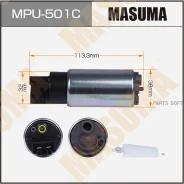 ����� ��������� �������������! ������. ������� Honda Masuma MPU501C MPU501C ����