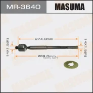 ���� �������! Toyota Corolla CDE120 01 Masuma MR3640 MR3640 ����