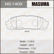 ������� �������� �.! Toyota Mark II GX100 96-00 Masuma MS1409 MS1409 ����