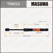 ���� ������� ���������, L=300.5mm Masuma T8603 T8603 ����