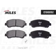 ������� ��������� �������� (��� �������) (����� Semi-Metallic) Nissan Qashqai 1.6/2.0 07-/X-Trail 07- (TRW GDB3467) E100052 Miles E100052 E100052 ����