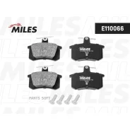 ������� ��������� ������ (��� ������� + �����) (����� Semi-Metallic) AUDI 100 (C4), 80 (B4), A4 (B5), A6 (C4), A8 (4D_) (TRW GDB1163) E110066 Miles E1...