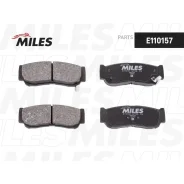 ������� ��������� ������ (����� Semi-Metallic) Hyundai H-1 01-/Santa FE (CM)/(SM) 05- (TRW GDB3419) E110157 Miles E110157 E110157 ����