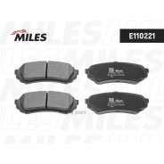 ������� ��������� ������ (��� �������) (����� Semi-Metallic) (Toyota LAND Cruiser 100 9807/Lexus LX470 9807) (TRW GDB3198) E110221 Miles E110221 E1102...