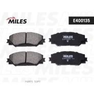 ������� ��������� �������� (��� �������) (����� Low-Metallic) Toyota Auris 1.4-1.6 07-/Corolla 1.4 07-/RAV 4 06- (TRW GDB3425) E400135 Miles E400135 E...