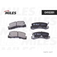 ������� ��������� ������ (��� �������) (����� Low-Metallic) Toyota Avensis/Camry/Carina/Celica/CO�Rolla 86-03 (TRW GDB1168) E410351 Miles E410351 E410...