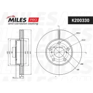 ���� ��������� �������� (����� PRO � ���������������� ���������) D273��. ������������� Toyota Auris 07- (��-�� ��������������) (TRW DF4808) K200330 Mi...