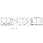 ������� �������� (Infiniti FX35/45 03-/Nissan Murano 05-) PN2901 NIBK PN2901 PN2901 ����