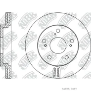 ���� ��������� Honda CR-V I 2.0 9502/H-RV 97/Prelude 9600 �������� RN1104 NIBK RN1104 RN1104 ����