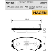 ������� ��������� �������� Sangsin Brake GP1155 GP1155 ����