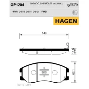 ������� �������� OPEL Antara GP1204 Sangsin Brake GP1204 GP1204 ����